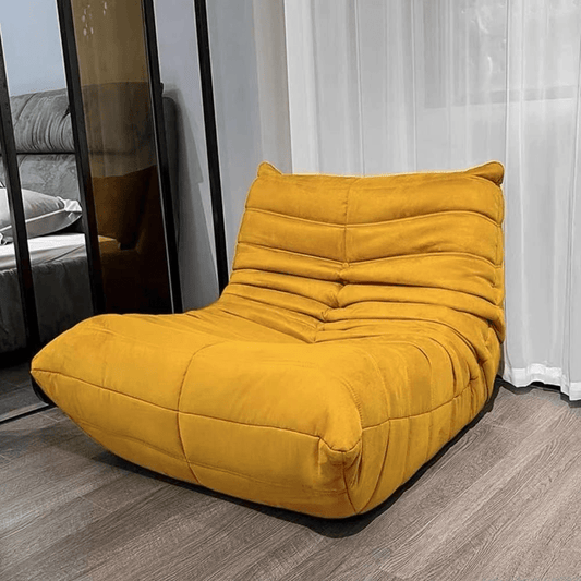 Canapé - CaterpillarSofaStyle™ - Jaune - Maison Symphonie