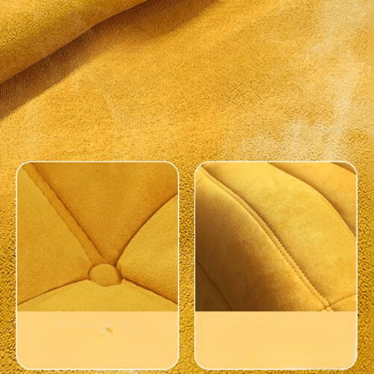 Canapé - CaterpillarSofaStyle™ - Jaune - Maison Symphonie