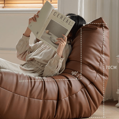 Canapé - CaterpillarSofaStyle™ - Marron - Maison Symphonie