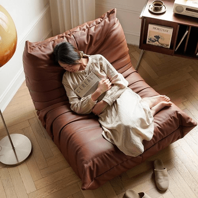 Canapé - CaterpillarSofaStyle™ - Marron - Maison Symphonie