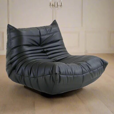 Canapé - CaterpillarSofaStyle™ - Noir - Maison Symphonie