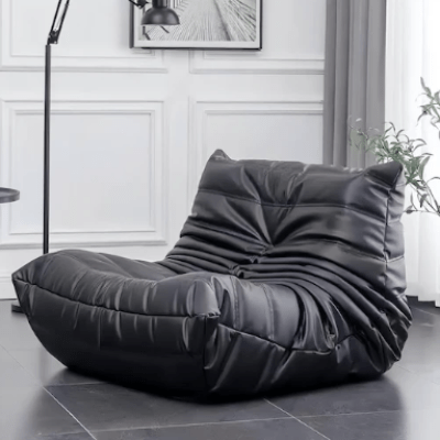 Canapé - CaterpillarSofaStyle™ - Noir - Maison Symphonie