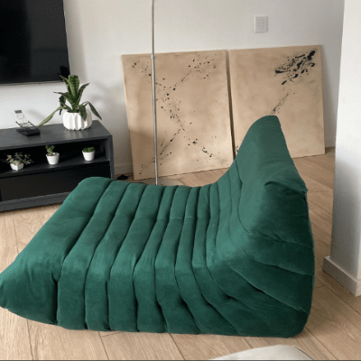 Canapé - CaterpillarSofaStyle™ - Vert - Maison Symphonie