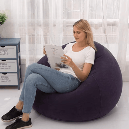 Fauteuil Gonflable - AirLounge™ - Bleu - Maison Symphonie