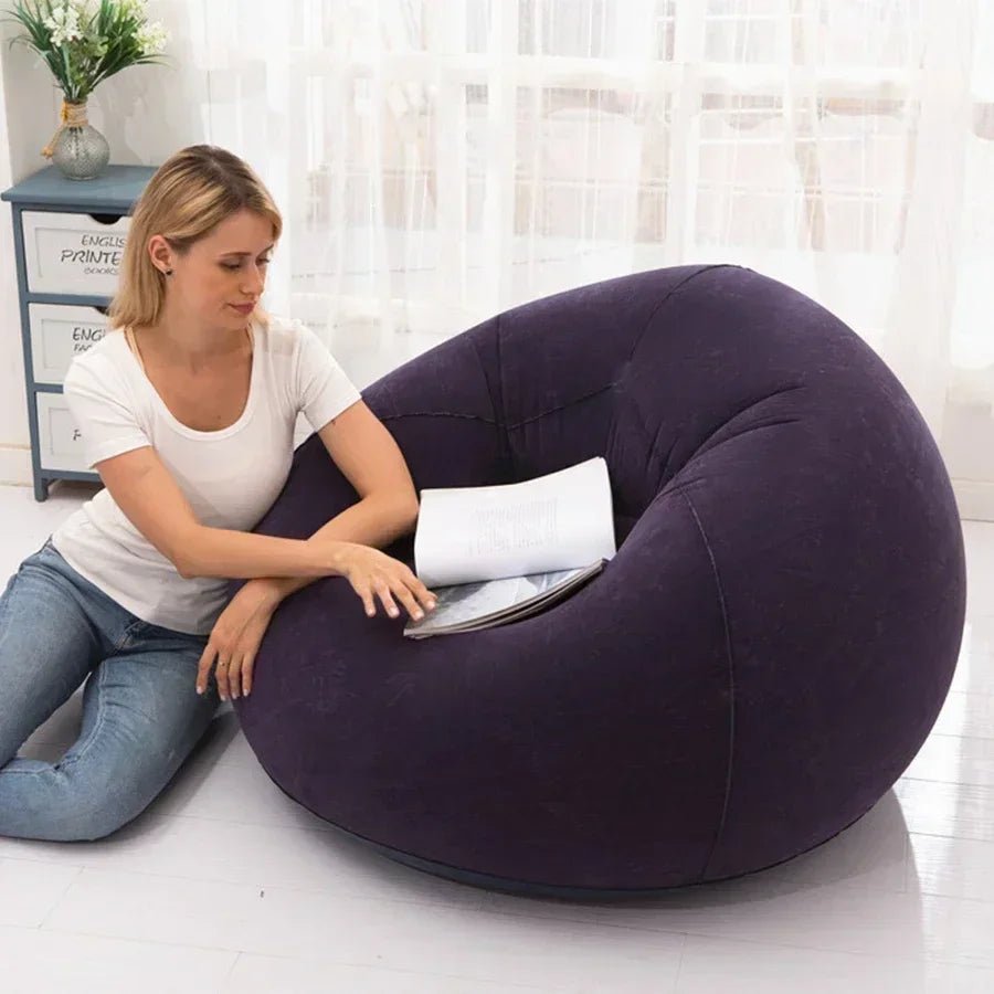 Fauteuil Gonflable - AirLounge™ - Bleu - Maison Symphonie