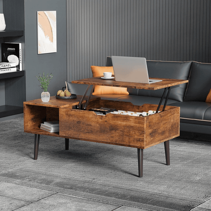 Table Basse - LivingRoomTable™ - Marron - Maison Symphonie