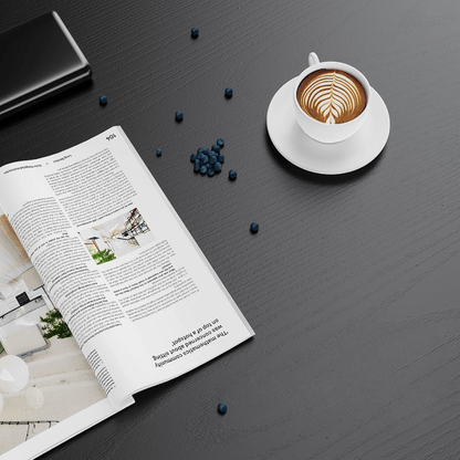 Table Basse - LivingRoomTable™ - Noir - Maison Symphonie