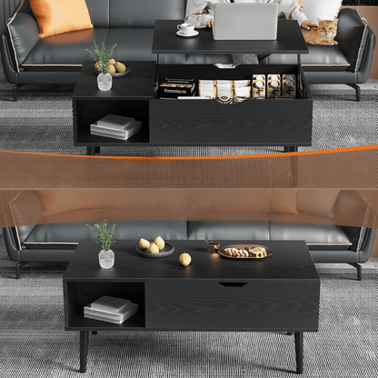 Table Basse - LivingRoomTable™ - Noir - Maison Symphonie