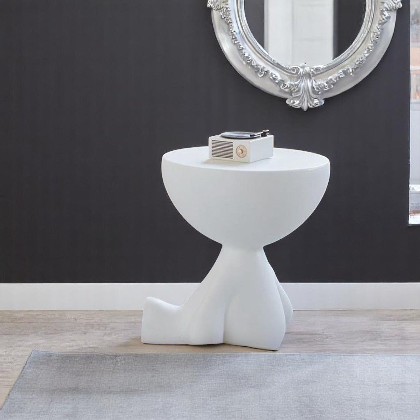 Table d'Appoint - FlatTopMiniTable™ - Blanc - Maison Symphonie