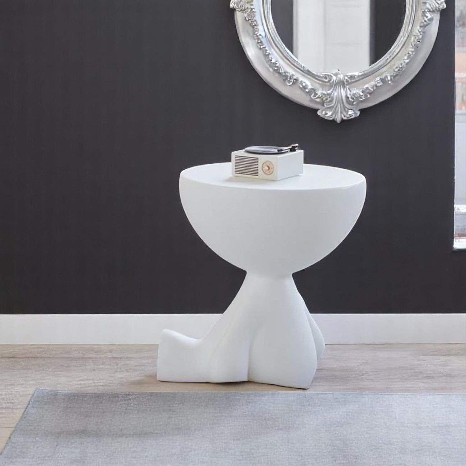 Table d'Appoint - FlatTopMiniTable™ - Blanc - Maison Symphonie