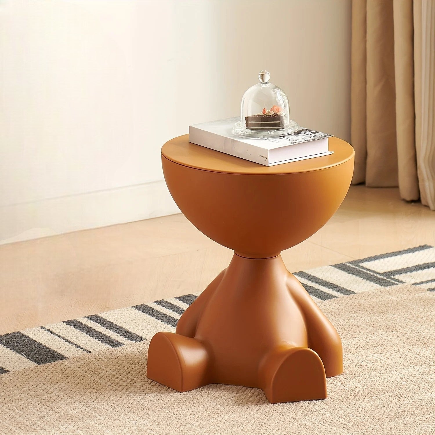 Table d'Appoint - FlatTopMiniTable™ - Marron - Maison Symphonie