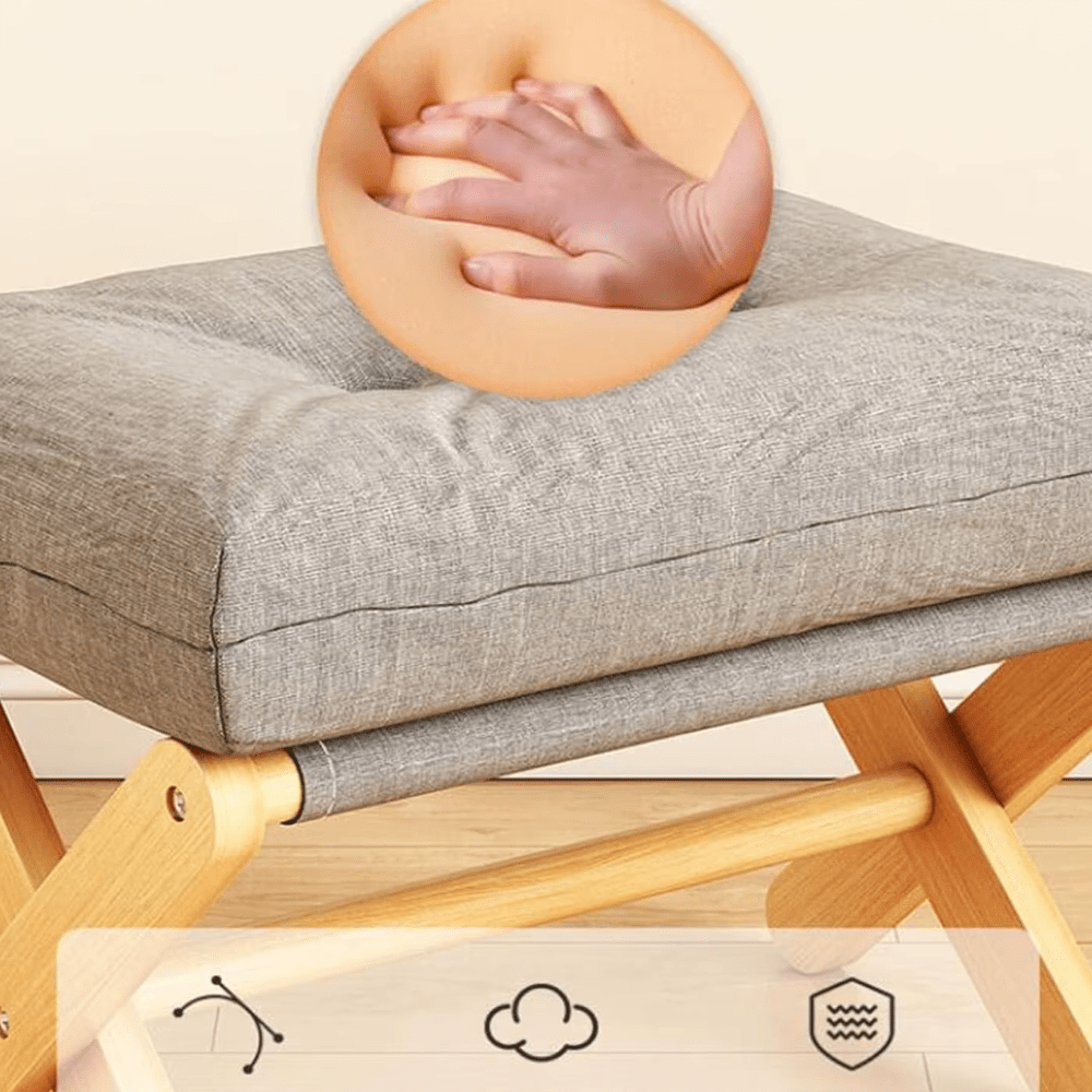 Tabouret Pliable - FoldSit™ - Gris - Maison Symphonie