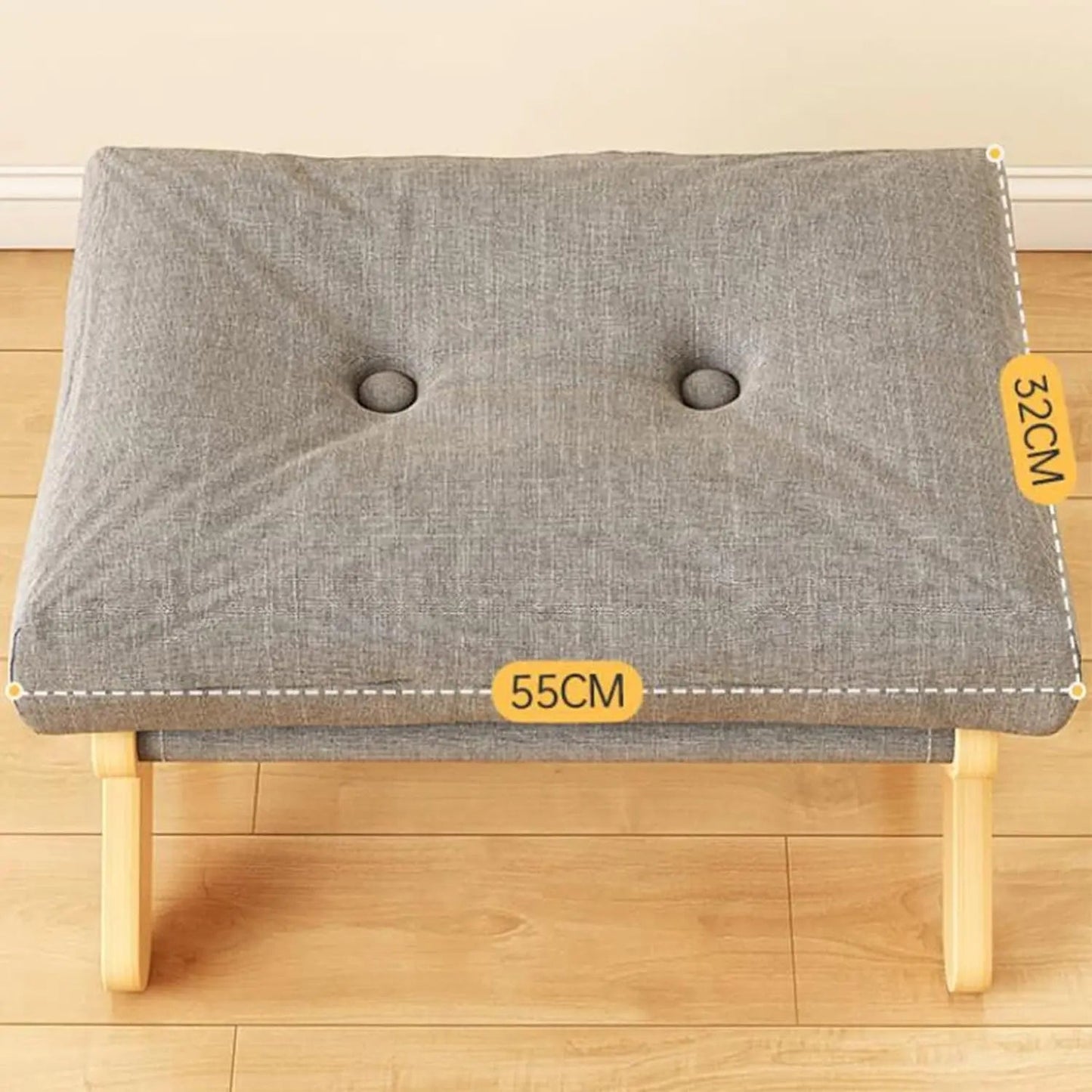 Tabouret Pliable - FoldSit™ - Gris - Maison Symphonie