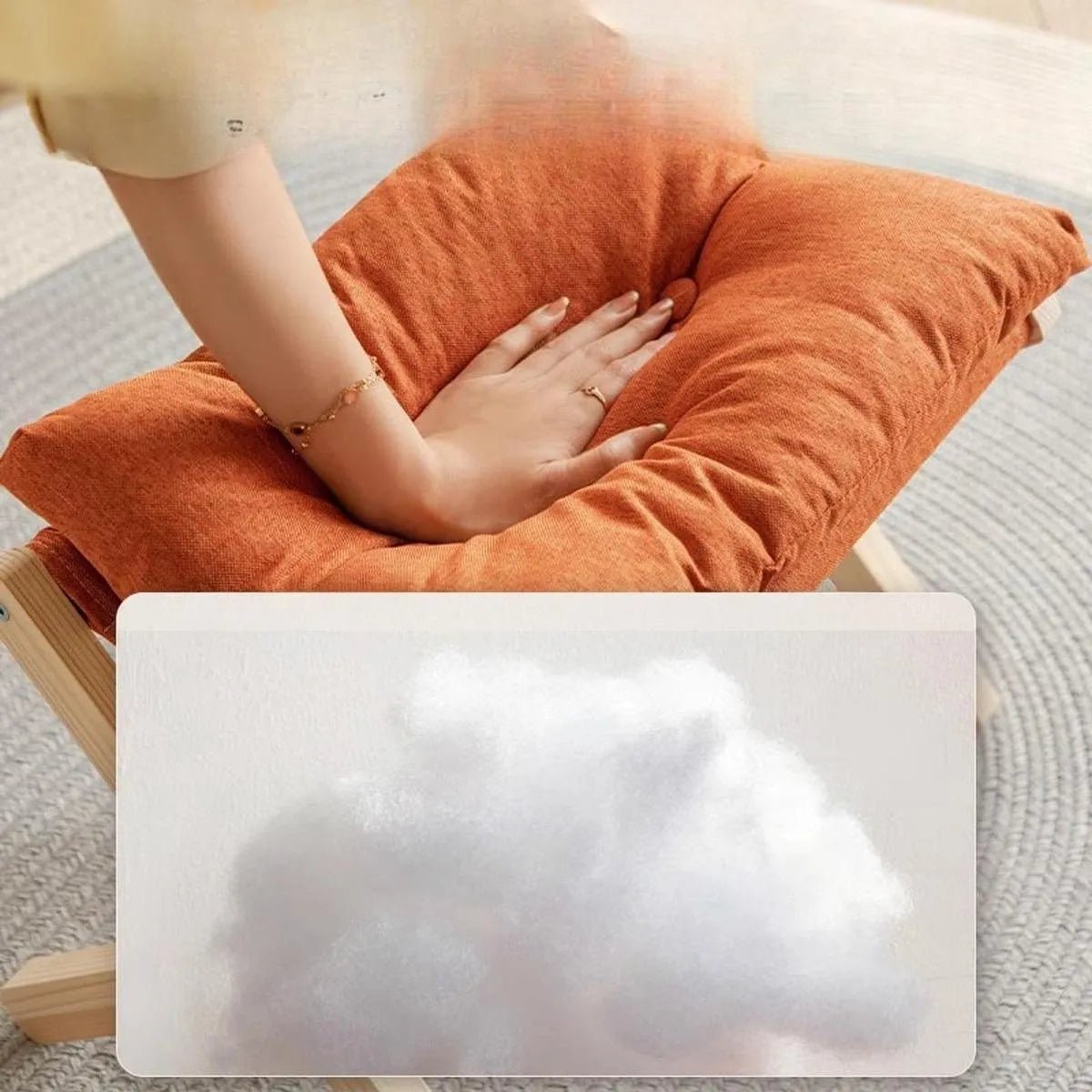 Tabouret Pliable - FoldSit™ - Orange - Maison Symphonie